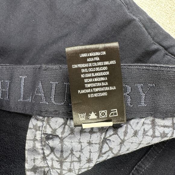 English Laundry 5-Pocket Pant Straight Fit Men's 38x29 Stretch Flex Dark Navy - Picture 8 of 14